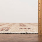 Keen Home Design 2x7 Rug - Machine Washable Runner Rug with Non-Slip Backing, Ideal for Hallway, Entryway, Kitchen, Laundry Room - Vintage, Easy Clean, Durable, Low Pile - (2'6" x 7')
