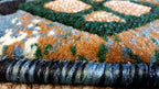 YHSF South West Native American Area Rug C318 - Easy Clean, Thick, Soft, Durable Native Tribal American Indian Inspired Rug for Bedroom/Living Room and More - Blue-Green, 2 ft 4 in x 10 ft 11 in