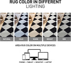 Rugshop Diamond Wave Pattern Shag Runner Rug Anthracite Dark Gray 2' 3" x 8' Perfect for Hallways, Kitchens, or Behind The Sofa