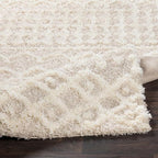 Livabliss Hapsburg Moroccan Shag Runner Area Rug,2'7" x 16',Beige