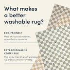 Revival Rugs Gambit 9'2"x12'2" Washable Area Rug for Living Room Bedroom - 100% Recycled Oeko-TEX Certified, Medium Pile, Camel, Beige