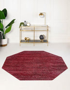 Unique Loom Finsbury Collection Area Rug - Kate (7' 10" Octagon, Red)