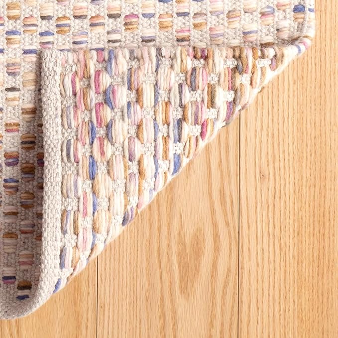 Dash & Albert Torrey Handwoven Wool Rug, 2.5 X 8 Feet, Multicolored Geometric Pattern