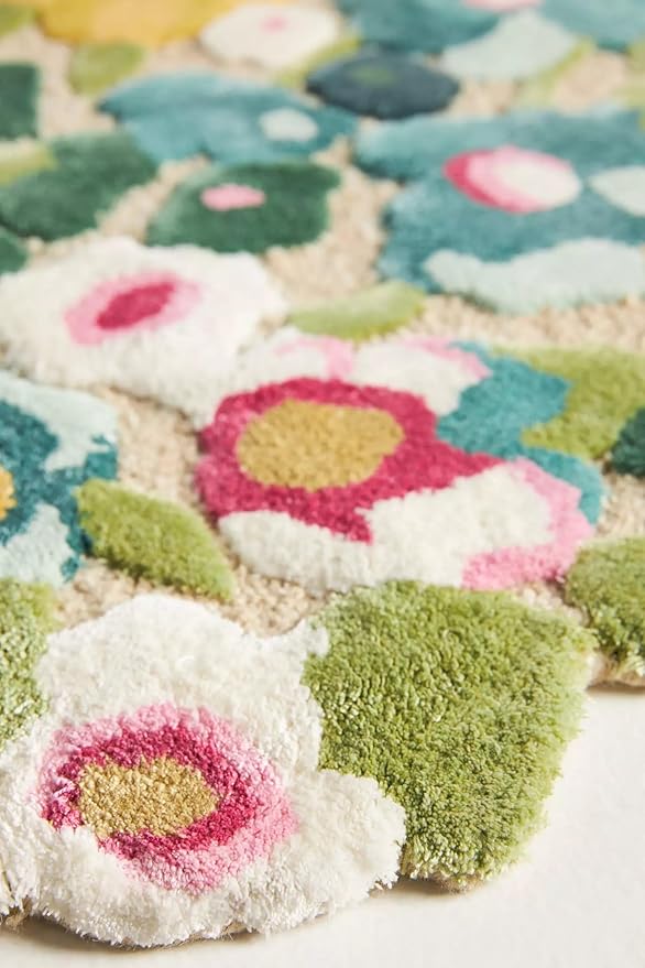 Cassia Wool Viscose Area Rug - 8’ x 11' – Handmade Wool Area Rugs –Yellow – Rugs for Living Room, Bedroom – Anti-Skid – Carpets with Non-Slip Natural Backing with 100% Cotton