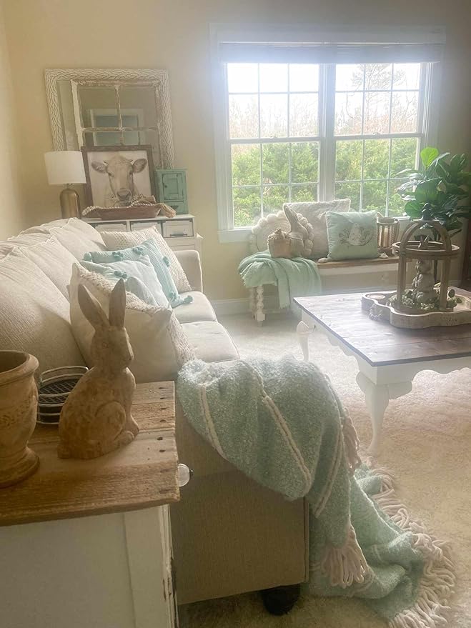 Hauteloom Eivin Living Room, Bedroom Area Rug - Contemporary - Plush Pile - Cream - 18" Sample