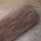 Hand Knotted Loom Wool ECO-Friendly Area Rugs - 10'x10', Square, Light Brown Color, Solid Plain Design, High Pile Handmade Anti Skid Area Rugs for Living Room, Bed Room (L00111)