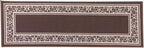 Floral Border Rug