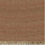 Rugsotic Carpets Hand Woven Flat Weave Kilim Wool ECO-Friendly Area Rugs - 3'x5', Rectangle Shape, Cream Color, Solid Plain Design, Low Pile Handmade Area Rugs for Living Room, Bed Room (D00111)