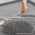 Washable Area Rug 48" x 72", Non Slip Kitchen Rug for Floor, Absorbent Entrance Runner Rug for Bedroom, Living Room, (Roll Packing)