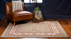 Unique Loom Voyage Collection Traditional Oriental Classic Intricate Design Area Rug (10' 0 x 10' 0 Square, Green/Ivory)