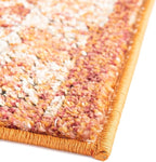 Unique Loom Isabella Collection Area Rug - Adjani (2' 7" x 16' 5" Runner, Rust Red/ Black)