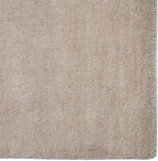 Hand Knotted Loom Wool ECO-Friendly Area Rugs - 5'7''x7'10'', Rectangle, Beige Color, Solid Plain Design, High Pile Thick Handmade Anti Skid Rugs for Living Room (L00111)