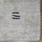 Rugsotic Carpets Hand Knotted Loom Wool 2'6''x10' Runner Area Rug Solid Green L00111