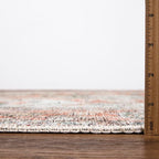 Keen Home Design 2x7 Rug - Machine Washable Runner Rug with Non-Slip Backing, Ideal for Hallway, Entryway, Kitchen, Laundry Room - Vintage, Easy Clean, Durable, Low Pile - (2'6" x 7')