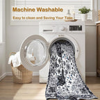 Washable Area Rugs 6x9,Boho Area Rug,Collapsible Area Rug for Bedroom, Entryway, Kitchen, Bathroom