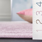 SAFAVIEH Adirondack Collection Area Rug - 4' Square, Cream & Purple, Modern Ombre Design, Non Shedding & Easy to Clean, Ideal for Living Room, Bedroom, Office, Dining Space (ADR113L)