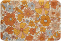 Erosebridal Hippie Flower Bath Rugs Groovy Birthday Decorations Bathroom Mats Cute Rainbow Floral Bath Carpets 20x32 for Girls Women Bedroom Decor Retro 70s Theme Floor Mats