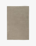 Hand-Tufted Wool Runner Area Rug – Soft Premium Wool Carpet for Living Room, Bedroom & Home Décor – 3X9 ft| Warm Grey – Durable, Non-Slip Backing, Handcrafted Rug