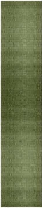 Braided Runner Rug 2x12 Ft Washable Runners for Hallways Non Slip Rubber Backed Kitchen Runners Cotton Extra Long Entryway Runner Indoor, Woven Carpet for Hall Entryway, Green