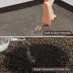 Washable Area Rug 34" x 60", Non Slip Kitchen Rug for Floor, Absorbent Entrance Runner Rug for Bedroom, Living Room, (Roll Packing)