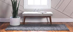 Unique Loom Davos Shag Collection Area Rug - Solid (2' 7" x 10' Runner, Peppercorn)