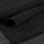 Easy Jute Rugs 2x3 Dark Gray Color Living Room Indoor Outdoor Door Mat for Farmhouse Patio and Kitchen Rug High Traffic Washable Easy to Clean Solid Boho Woven Design Outside Carpet (2 x 3)