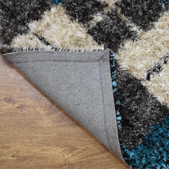 Rugsotic Carpets Hand Woven Flat Weave Kilim Wool ECO-Friendly Area Rugs - 10'x13', Rectangle Shape, Silver Color, Solid Plain Design, Low Pile Handmade Rugs for Living Room, Bed Room (D00111)