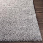 Artistic Weavers Solid Plush Blissful Shag Area Rug, 4'3" x 5'7", Medium Gray