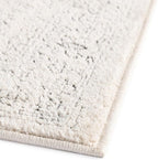 Unique Loom Isabella Collection Area Rug - Rossellini (2' x 8' Runner, White/ Black)