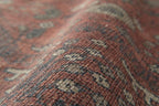 Revival Rugs Zinnia 6'x9' Zero-Shedding Area Rug for Living Room Bedroom - Oeko-TEX Certified, Low Pile, Spot Clean, Terra, Orange, Red