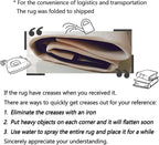 Vintage Christmas Area Rugs 3x5ft Merry Christmas Snowflakes Floral Winter Holiday Decorative Floor Mats Xmas Decorative Rugs for Living Room Bedroom Doormats Welcome Mats Non-Slip and Durable