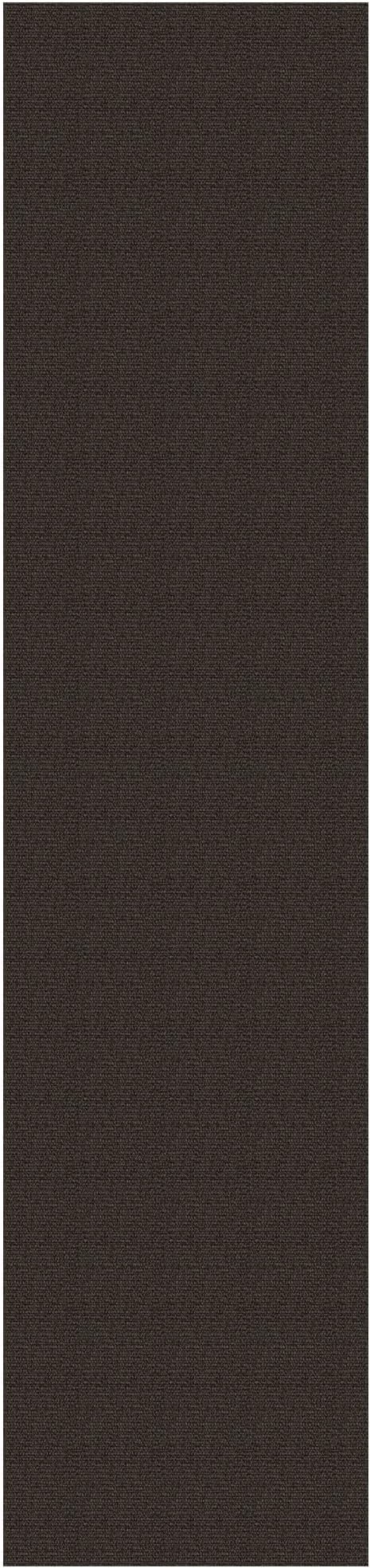 EARTHALL Extra Long Runner Rug 3x16 Ft Washable Runners for Hallways Cotton Non Slip Entryway Runner Braided Kitchen Runner Indoor Outdoor Carpet Runners for Hotels, Hall, Stair, Taupe/Coffee
