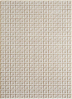 LUXE WEAVERS Geometric Greek Pattern Area Rug, Gold, 5'X7'