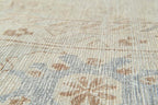 Revival Rugs Nimbus 8'x10' Zero-Shedding Area Rug for Living Room Bedroom - Oeko-TEX Certified, Low Pile, Spot Clean, Cornflower, Yellow Beige