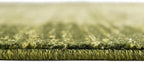 Rugs.com Angelica Collection Rug – 8 Ft Runner Light Green Medium Rug Perfect for Hallways, Entryways