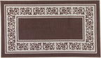 Floral Border Rug