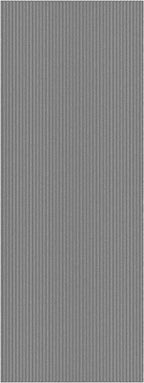 Ottomanson 3'11" x 54' Hallway Runner with Scraper Pile - Extra Durable Non-Slip Rug Mat for Indoor & Outdoor Use - Ideal for Kitchen, Entryway & Garage - High-Traffic Carpet, Gray