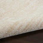Nourison Home Nourison Essentials Ivory Beige 2'2" x 16' Area Rug - Easy Clean, Non Shedding, Bed Room, Living Room, Dining Room, Kitchen (16' Runner)