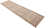 Rugs.com Angelica Collection Rug – 8 Ft Runner Beige Medium-Pile Rug Perfect for Hallways, Entryways