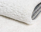 Unique Loom Solo Collection Area Rug - Calabasas (2' 2" x 13' Runner, Snow White)