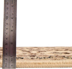 Unique Loom Sialk Hill Collection Area Rug - Washington (4' 1" Round Ivory/Black)