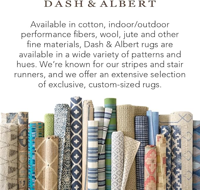 Dash & Albert Paint Chip Stone Hand Micro Hooked Wool Rug, 8.5 X 11.5 Feet, Pink/Blue Geometric Pattern