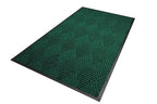 WaterHog Diamond | Commercial-Grade Entrance Mat with Rubber Border – Indoor/Outdoor, Quick Drying, Stain Resistant Door Mat (Evergreen, 4' x 12')