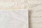 Revival Rugs Shell 2'7"x9' Machine Washable Runner Rug for Hallway Entryway - 100% Recycled Oeko-TEX Certified, Medium Pile, Beige, Cream