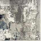 LUXE WEAVERS Kimberly Collection Ivory 9x12 Modern Abstract Area Rug