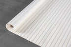 Beverly Rug Modern Geometric Area Rug 6x9 Low-High Pile Durable Soft Abstract Striped Indoor Rugs for Living Dining Room Office Stain Resistant Non Shedding Casual Indoor Carpet Beige White 6 x 9