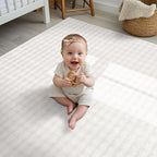 CAMILSON Modern White Non Slip Rug 8x10 Ultra Soft High Pile Area Rugs Non Skid Rubber Backing Durable & Easy to Clean Carpet for Living Room Bedroom Kids Room Indoor Use 8 x 10 White