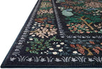 Loloi Rifle Paper Co. Canopy Collection CNP-05 Charcoal 6'-0" x 9'-0" Area Rug