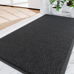 Amyracel Front Door Mat Indoor Outdoor Entrance, 36" x 48" All-Season Waterproof Doormat for Enterway, Heavy Duty Commercial Floor Mat, Fade Resistant, Rubber Back, Low Profile, Easy Clean