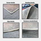 Colorful Geometric Sun Rug, Sun Pattern Rug, Geometric Area Rugs, Colorful Abstract Rugs, Washable Boho Carpet for Living Room, Bedroom, Dining Room, Office (6' x 10'(Rectangular))